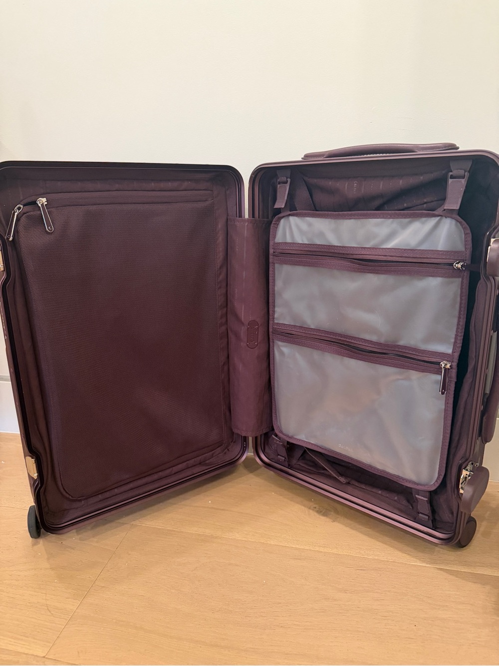 CALPAK Vault Carry On Luggage in Dark Cherry - Picture 3 of 7